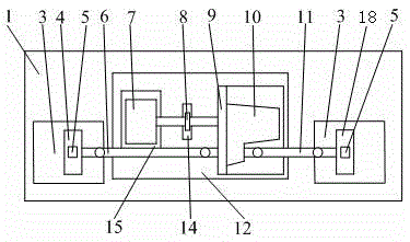 Driving load fatigue representing and testing method for transmission system of automobile