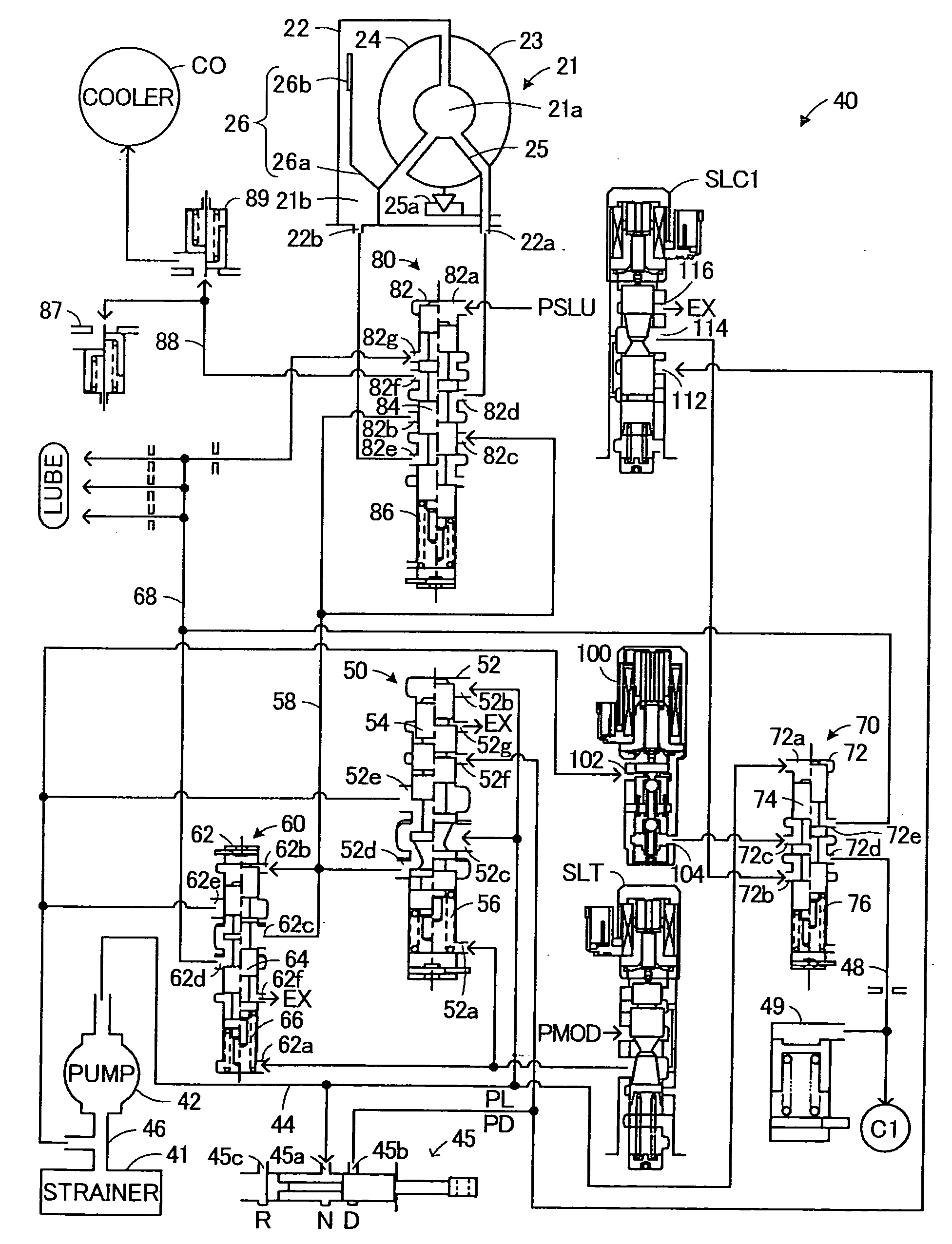 Power transmission device and vehicle having the same