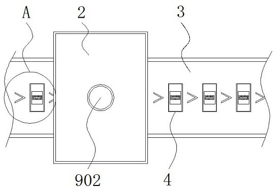 Clamping equipment with turnover structure for detecting computer memory bank