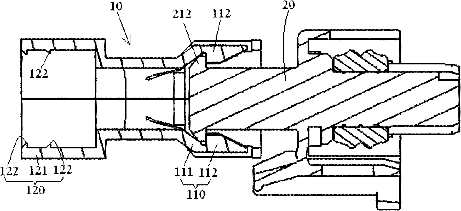 Connecting device