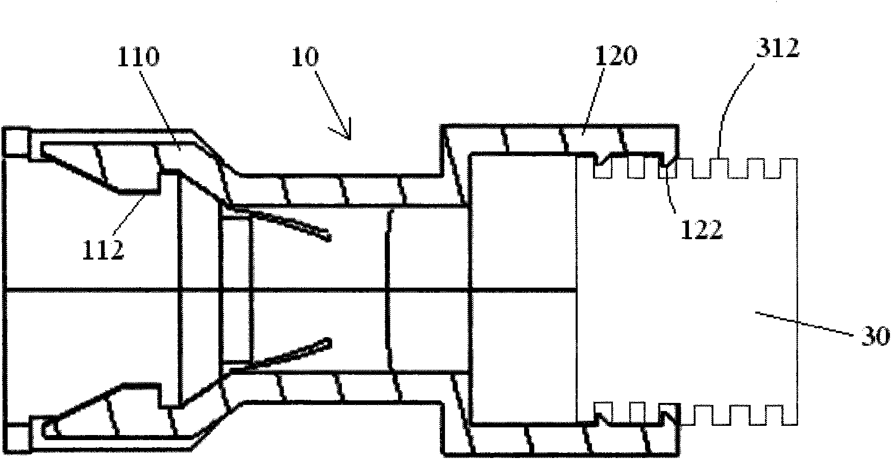 Connecting device