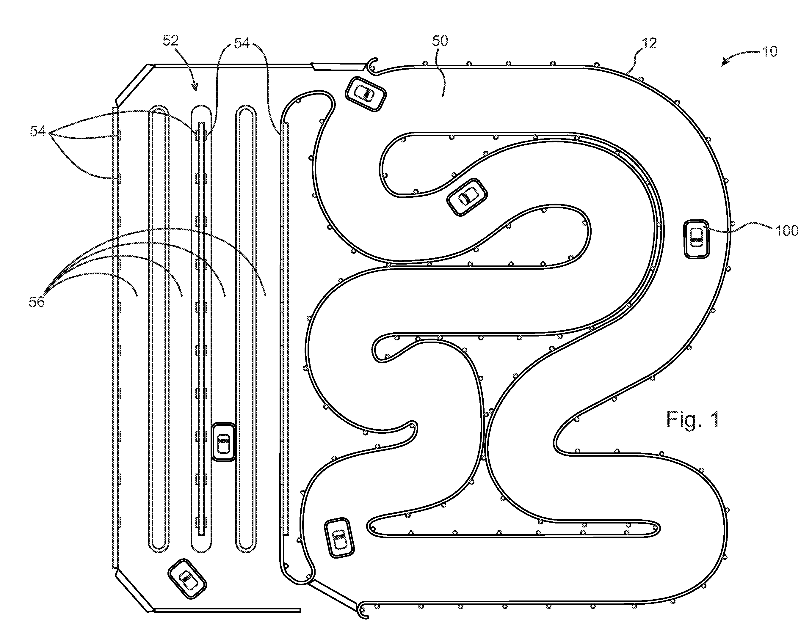 Bumper system for go-karts and go-kart tracks