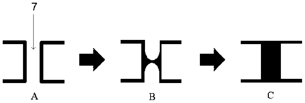 Pulse electroplating method based on dual-phase pulse