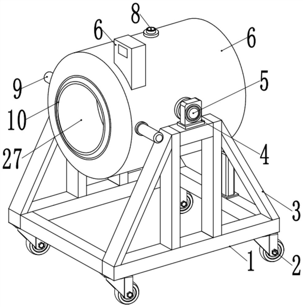 Tea leaf fixation device and method