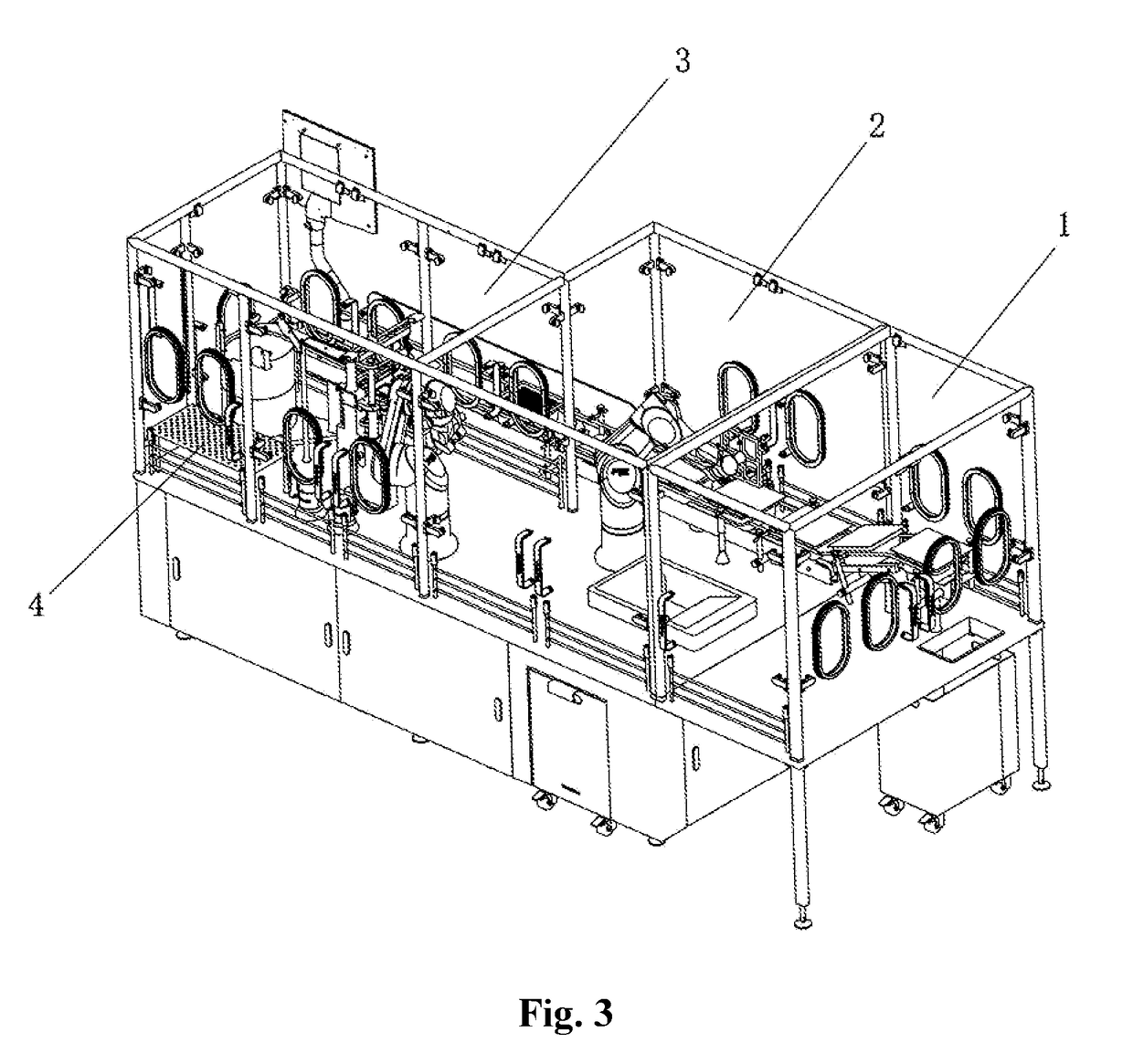 Prefilled syringe filling machine