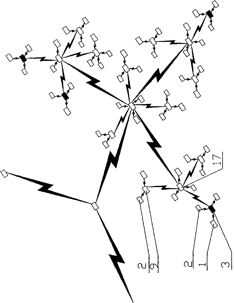 Access method and control method of cognitive wireless MESH network