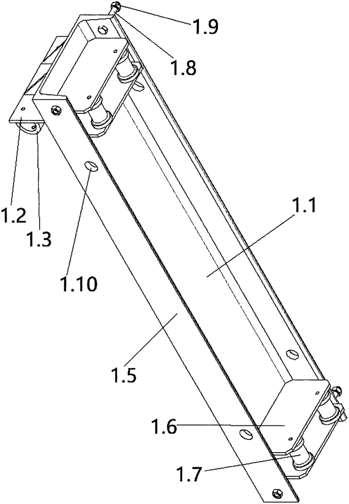 Ice block carrying system of ice factory