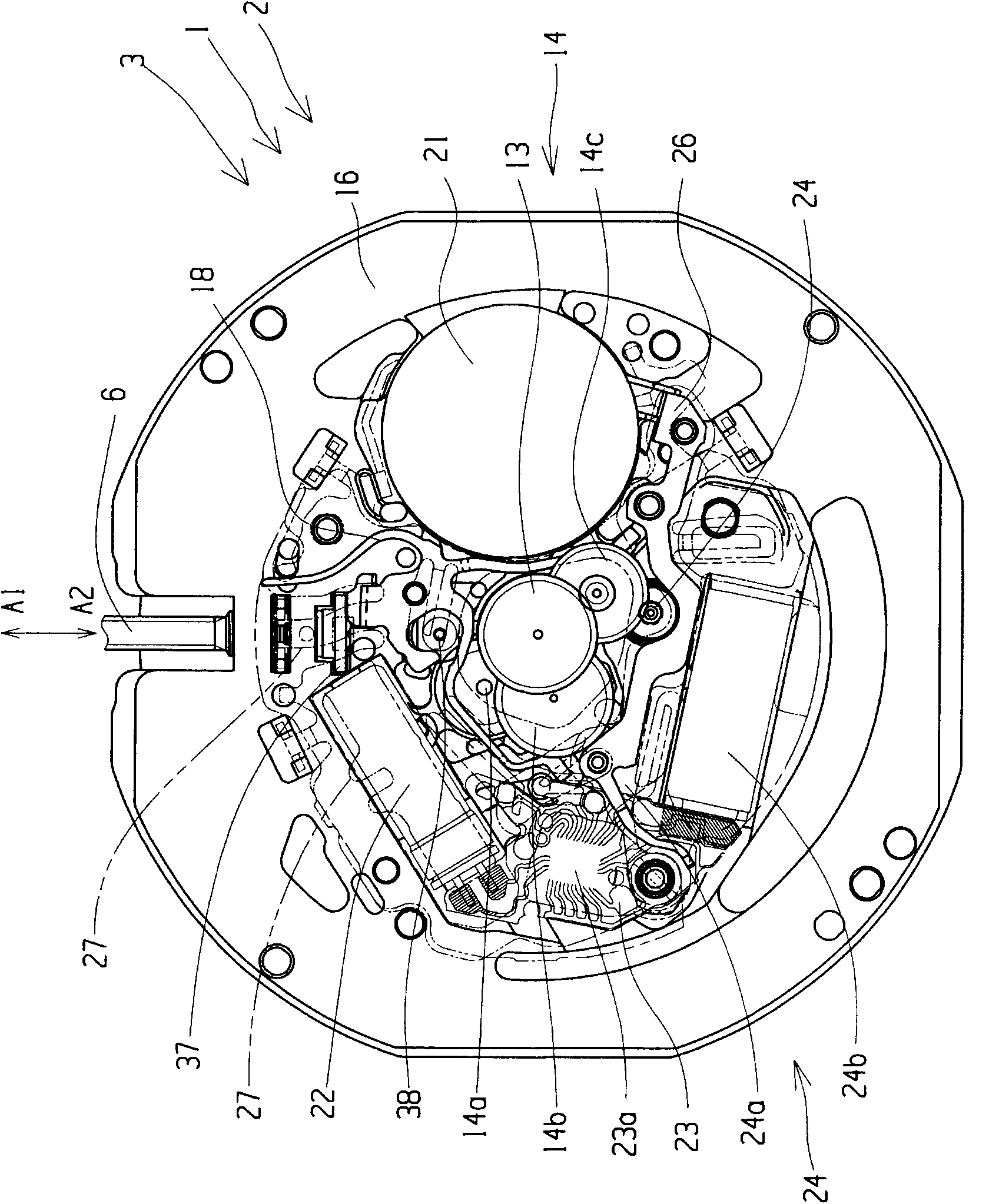 Calendar mechanism and analog timepiece equipped with same mechanism