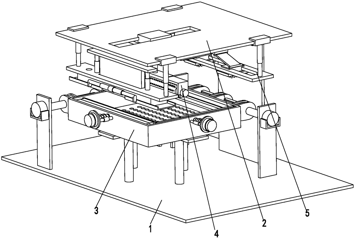 Automatic curly grain wiredrawing system of metal plate and automatic wiredrawing method thereof