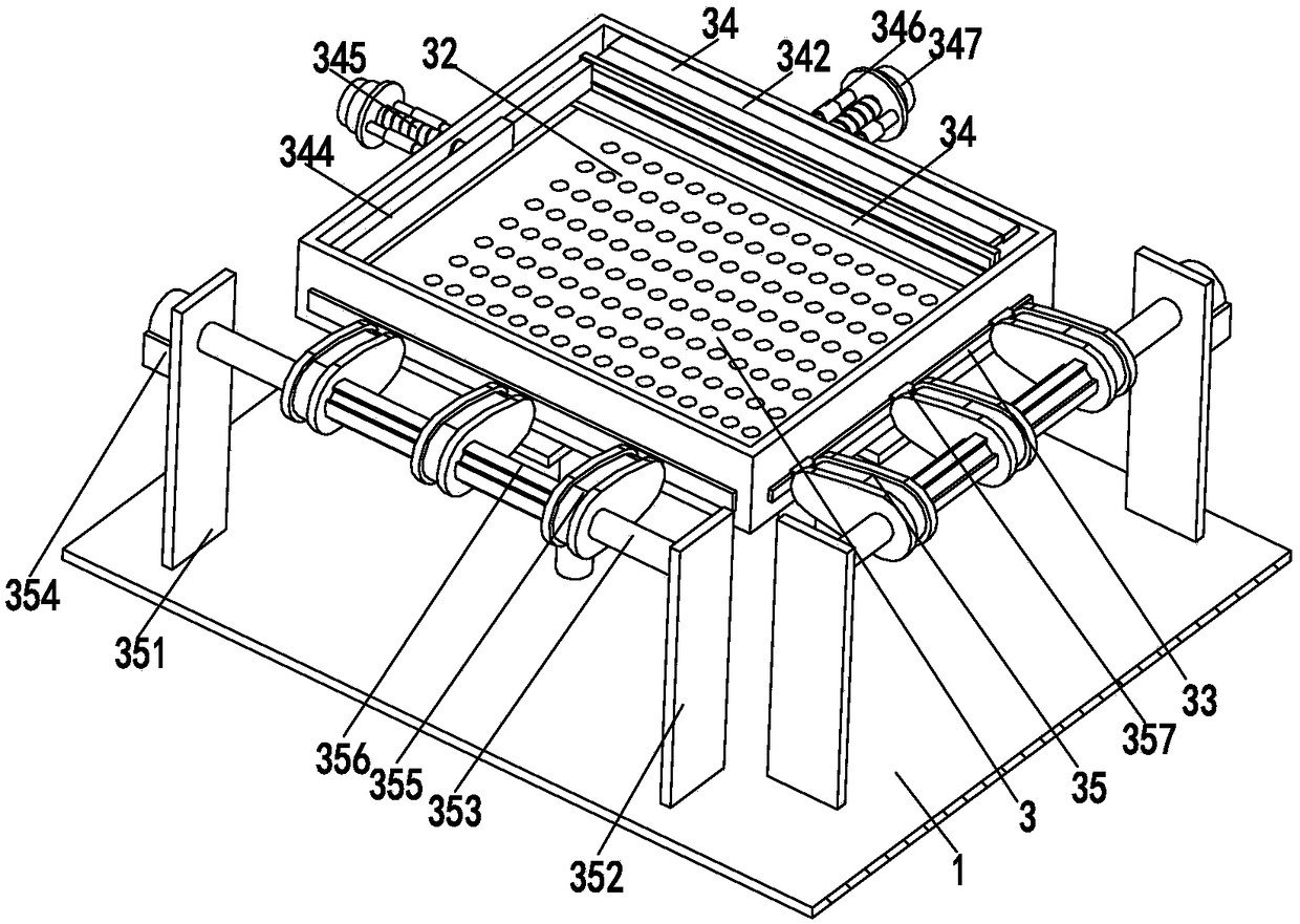 Automatic curly grain wiredrawing system of metal plate and automatic wiredrawing method thereof