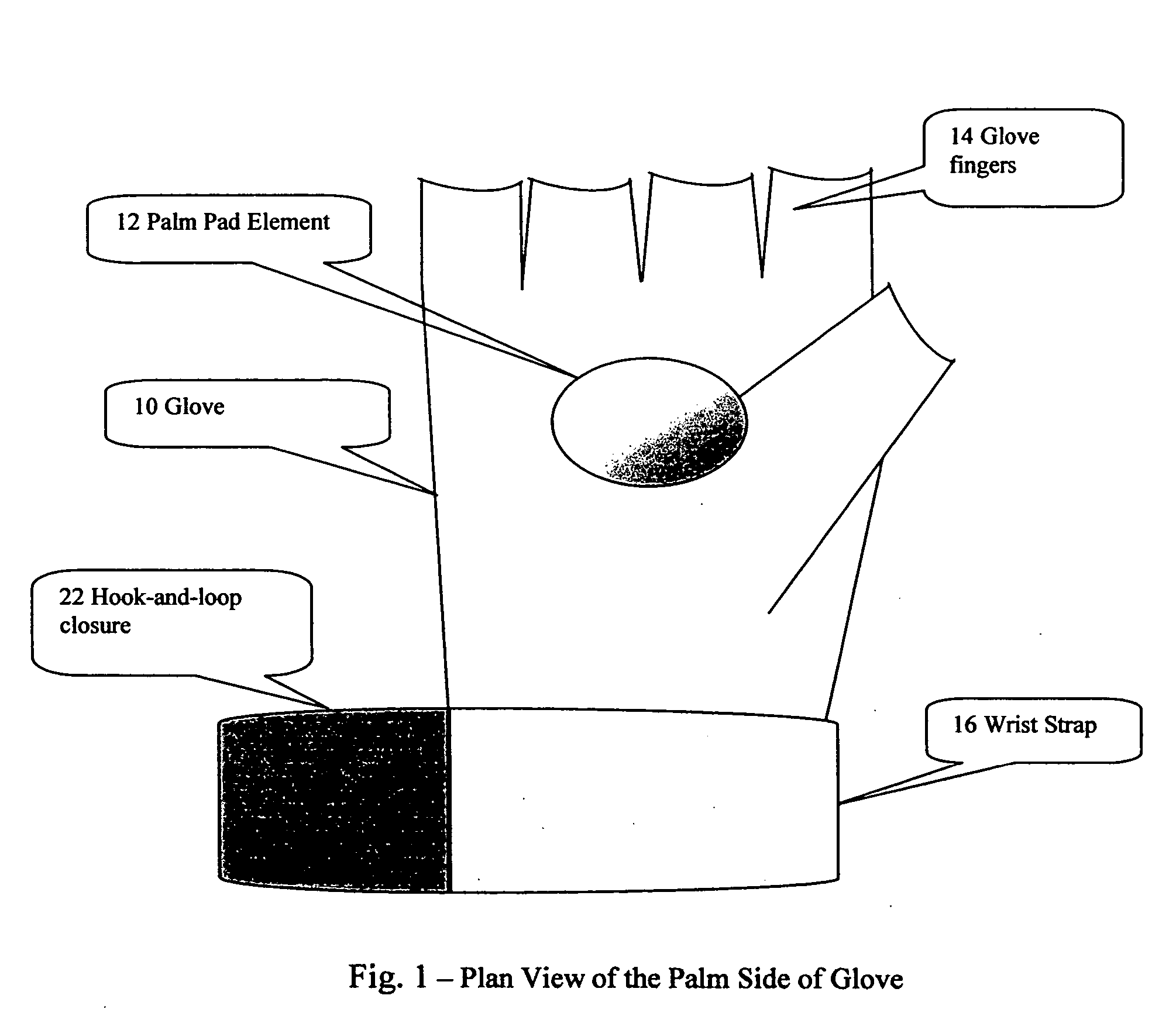 Article of manufacture, more specifically, a basketball training glove