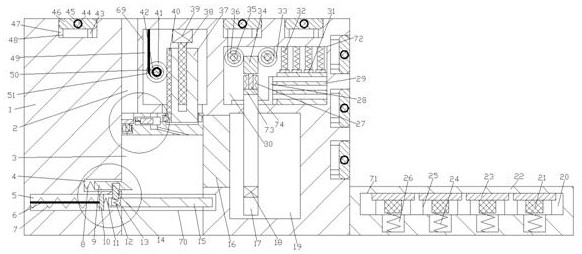 An environmental protection treatment terminal for the recycling of rainwater and wastewater in building construction