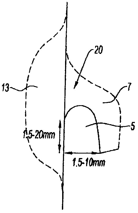 Method for ultrasound shot-blasting of turbomachine parts