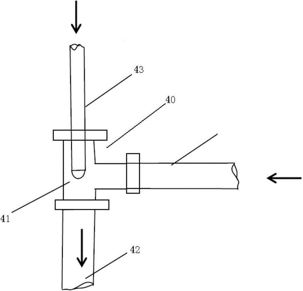 Vapor phase polymerization system and nozzle device thereof