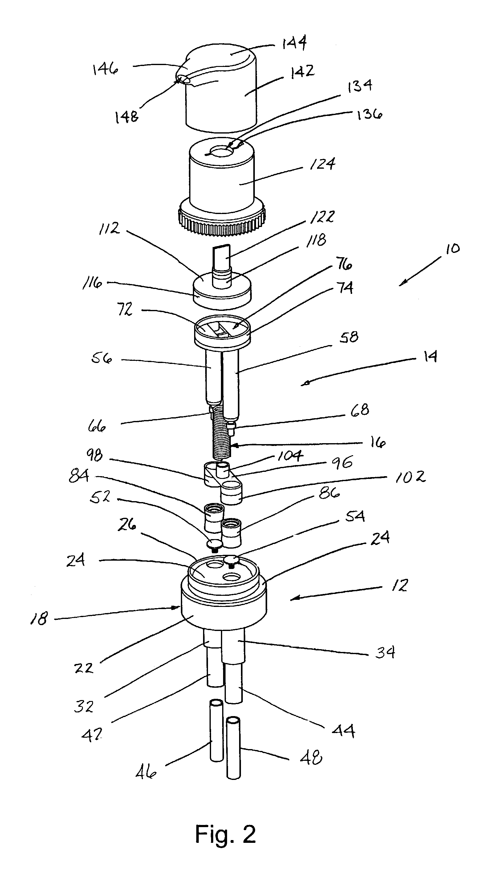 Dual chamber lotion pump