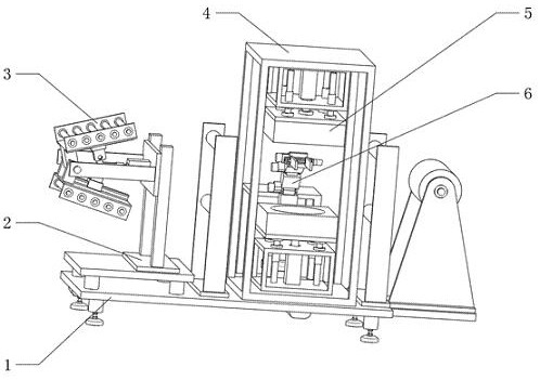 A packaging device for the production of electric motorcycle parts