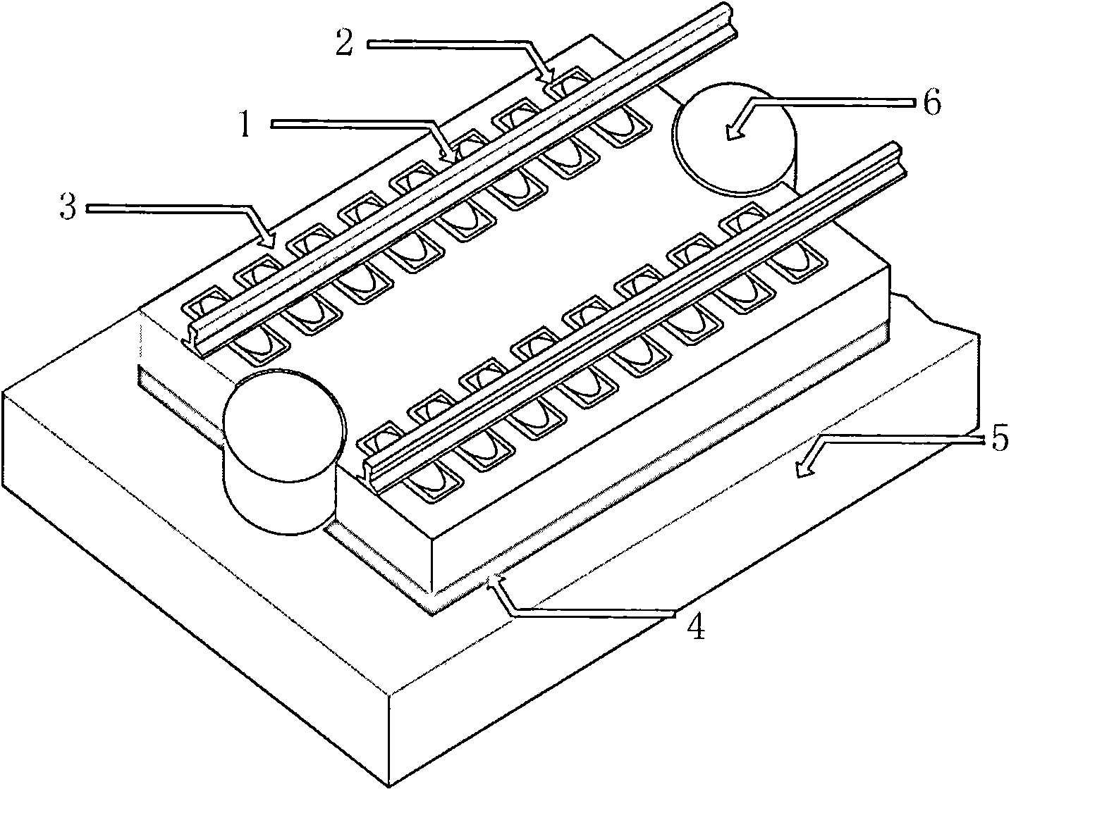 Paving method of CRTS I type plate type ballastless track slab in severe cold region