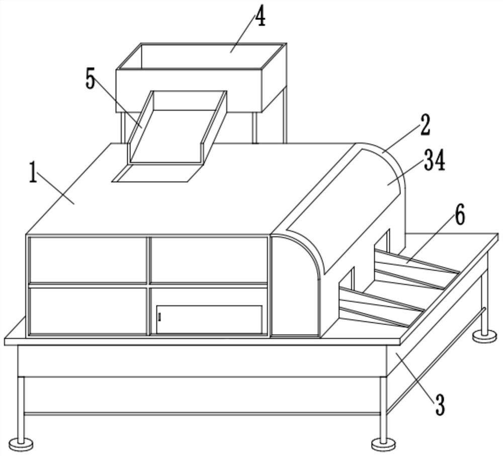 Sorting mechanism for waste nonferrous metals