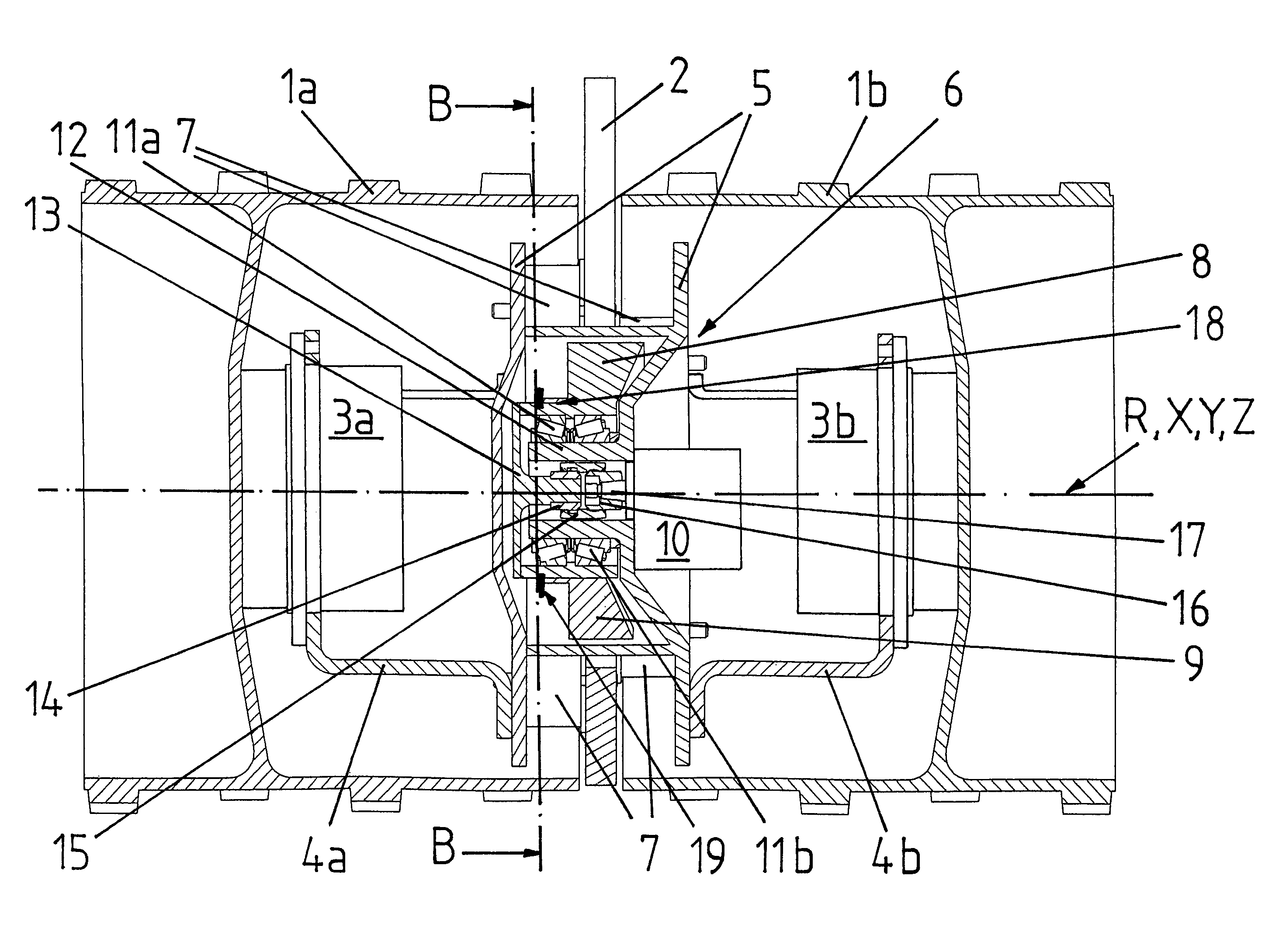 Unbalance type exciter for a soil compaction device