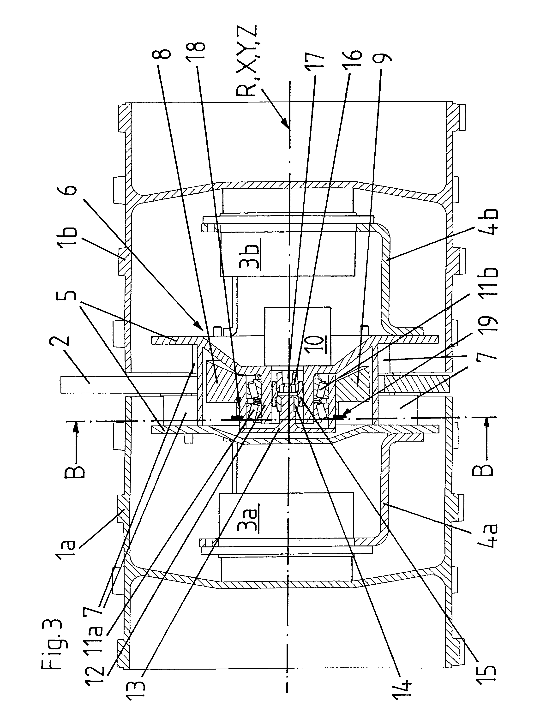 Unbalance type exciter for a soil compaction device