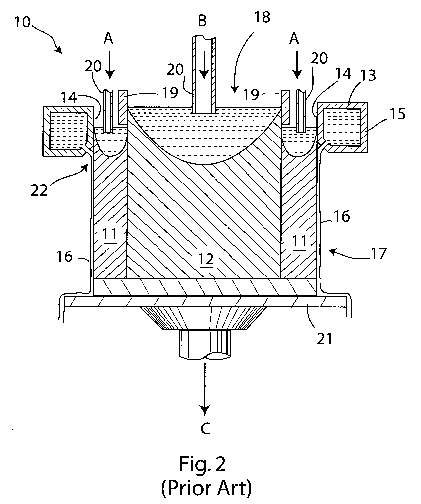 Oxide restraint during co-casting of metals