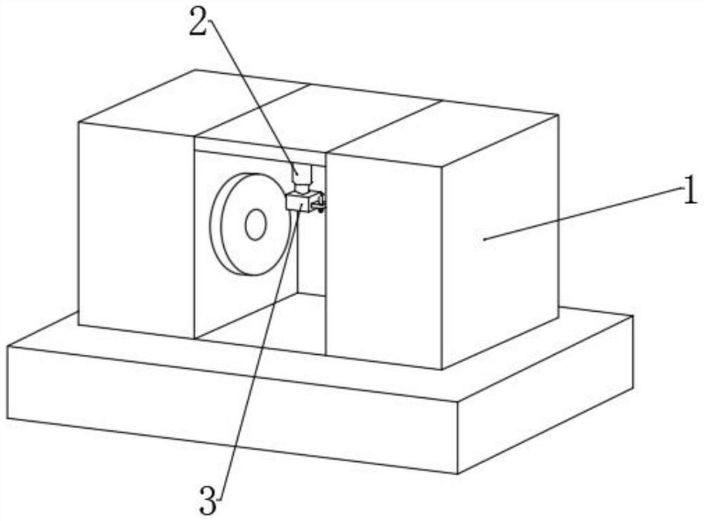 Numerical control machining tool with error self-correction function