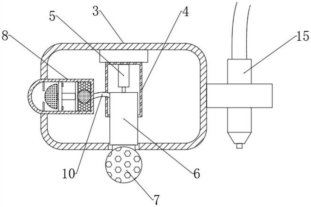 Numerical control machining tool with error self-correction function