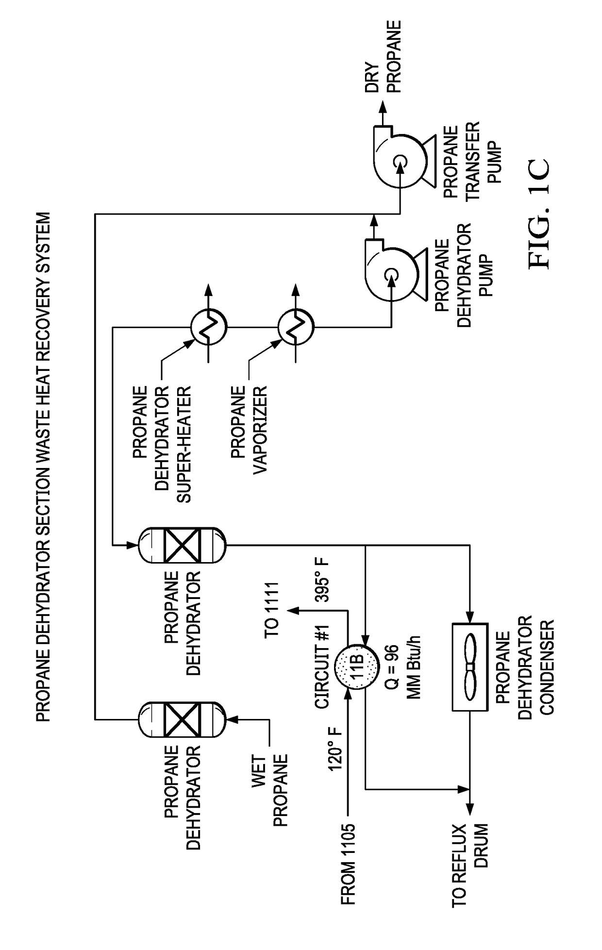 Natural gas liquid fractionation plant waste heat conversion to simultaneous power and potable water using kalina cycle and modified multi-effect-distillation system