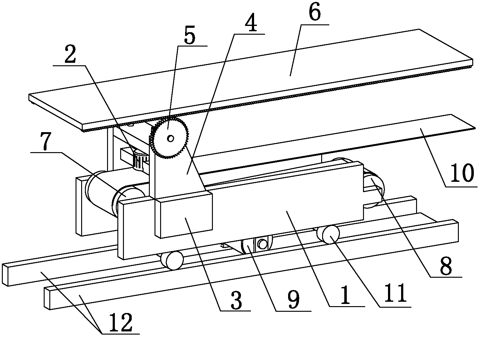 Method and device for receiving material by plurality of material receiving devices through unloading equipment