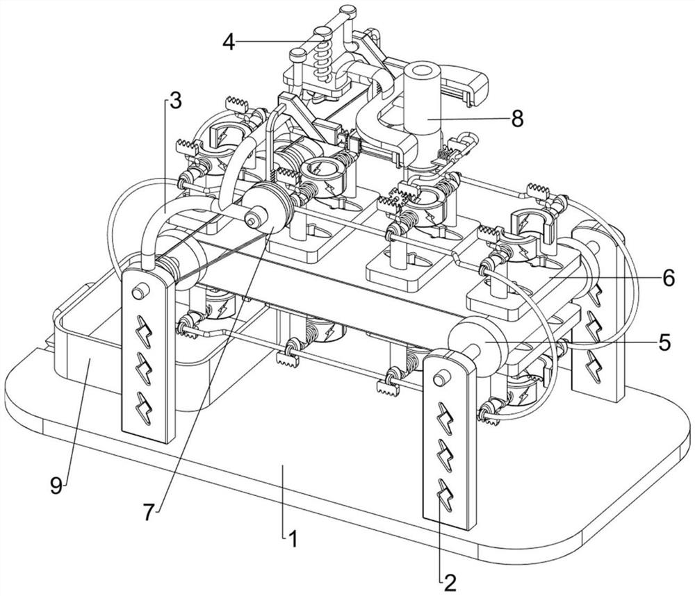 A capping machine for oral liquid bottle caps