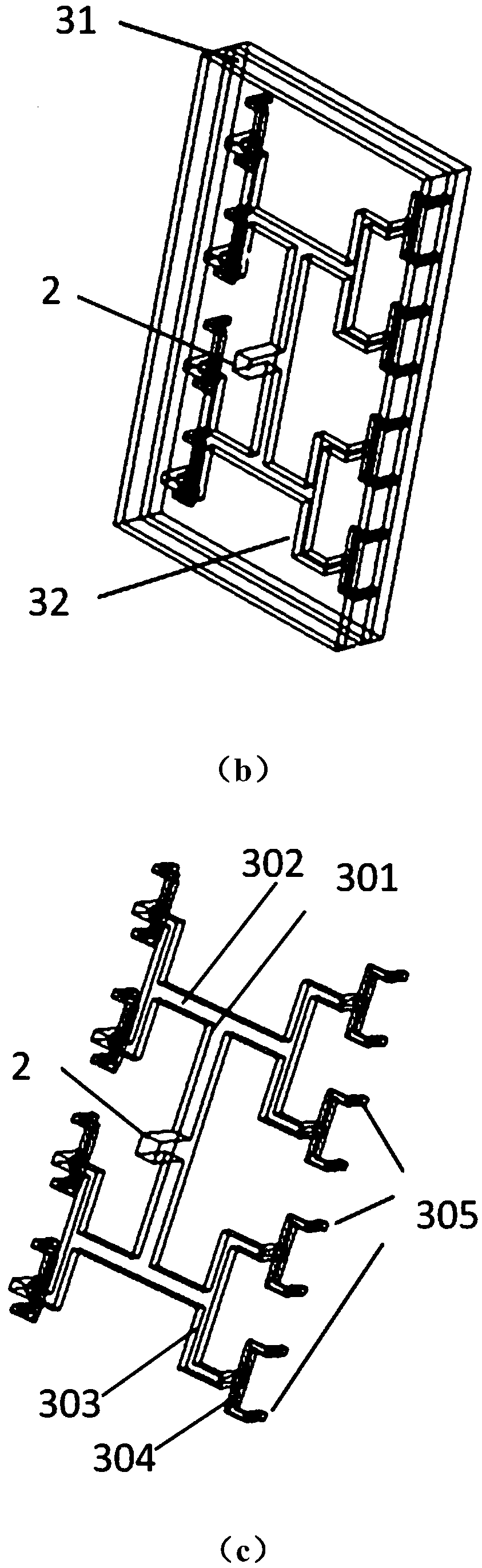 Fractal channel printed circuit heat exchanger