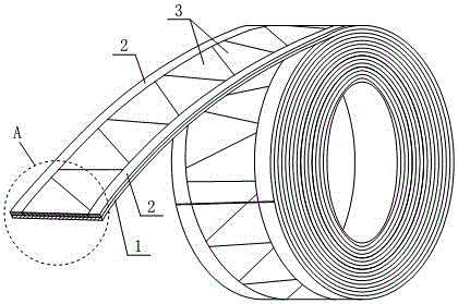 Method replacing EI type laminated silicon steel iron core transformer with annular type power transformer and annular type power transformer