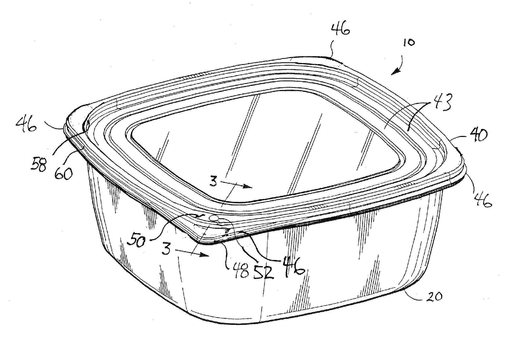 Venting Container