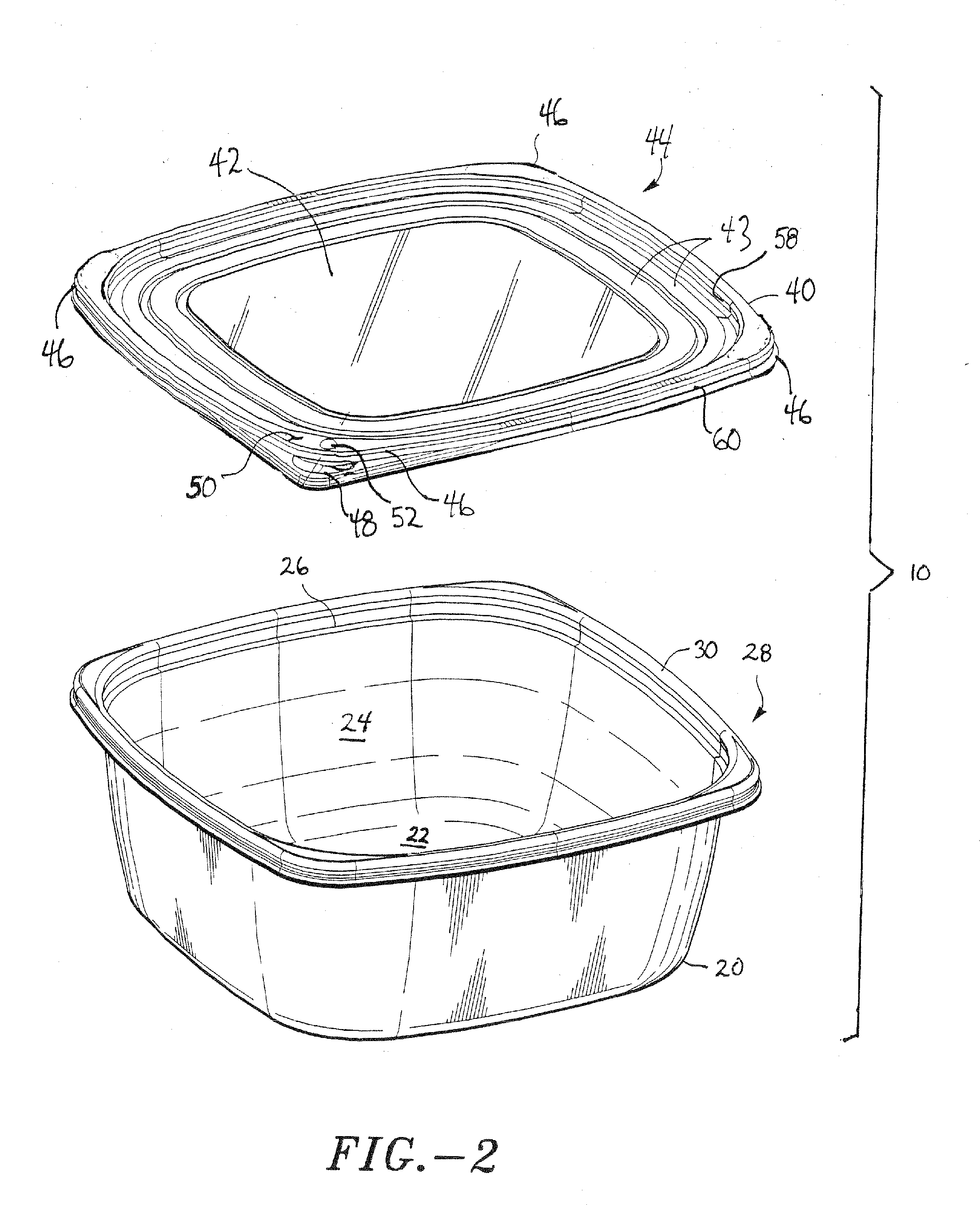 Venting Container