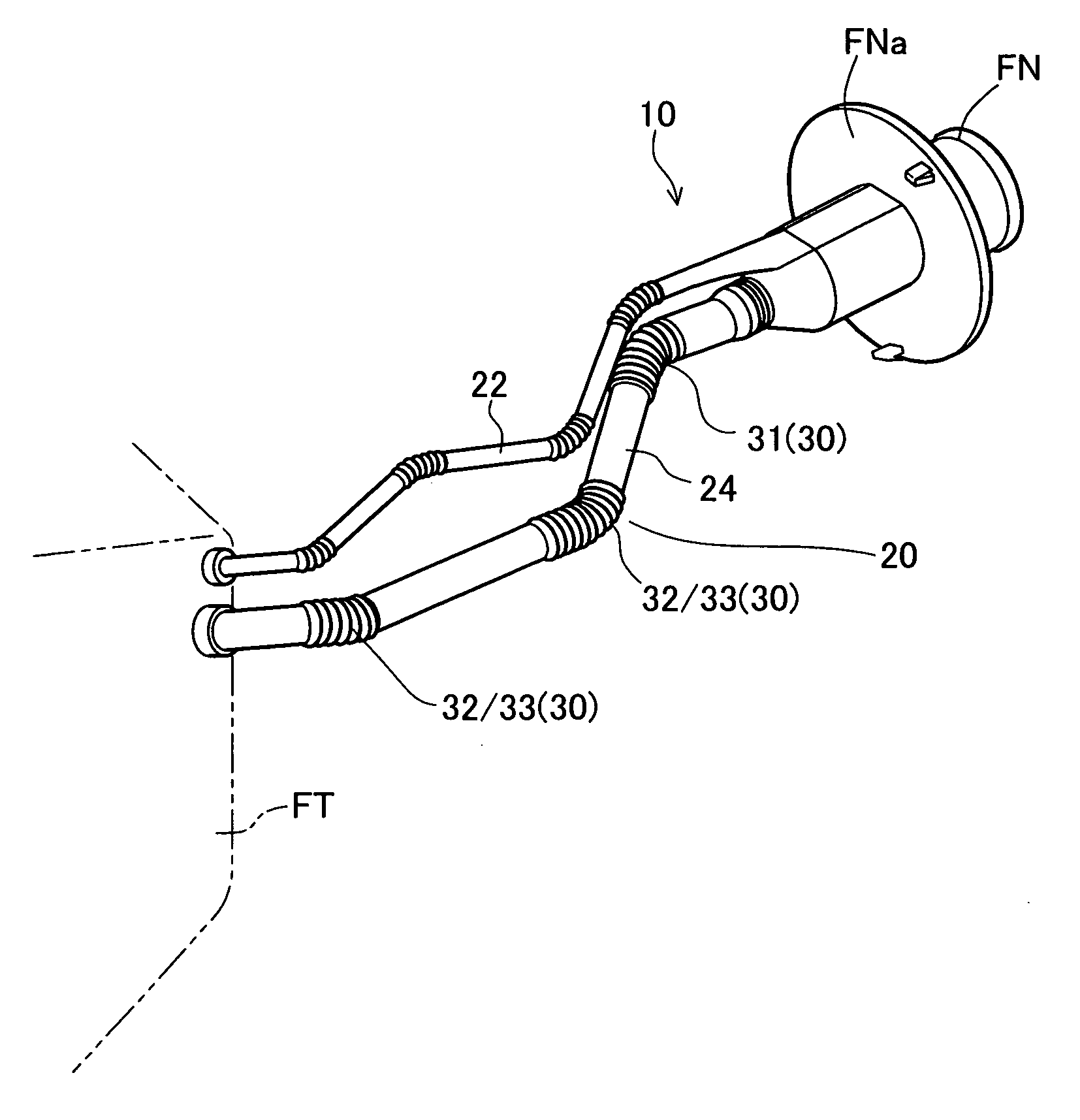 Resin pipe and resin molded component