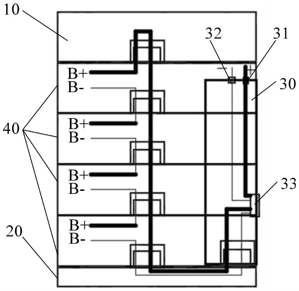 Stacked power supply cabinet