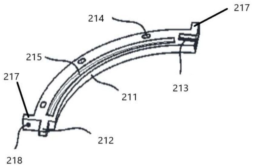 Shape correcting device for titanium alloy hemispherical shell and shape correcting method of shape correcting device