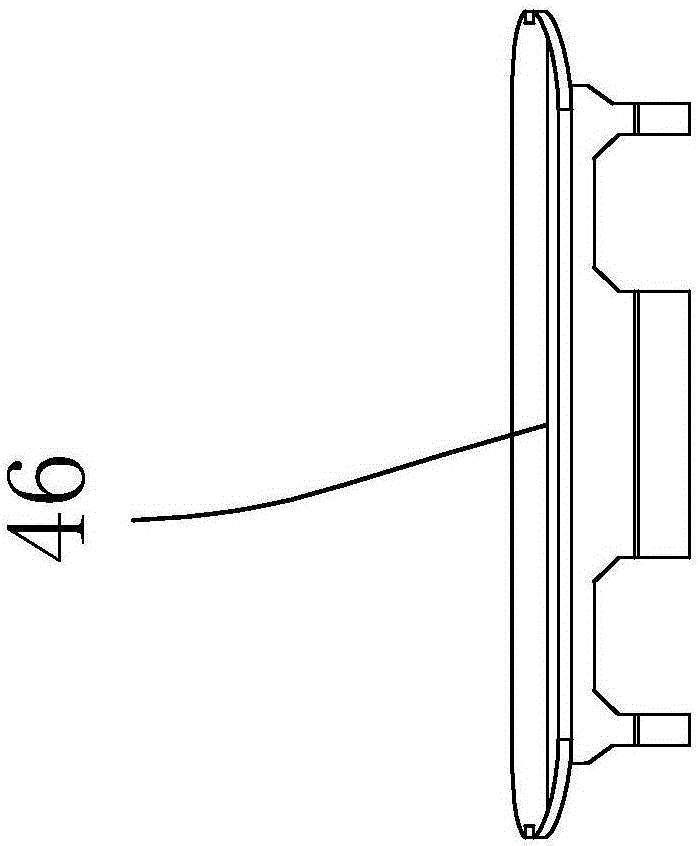 Wire drawing device of luggage rack cover plate