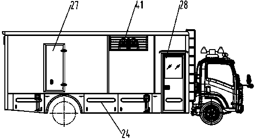 Intelligent power transformation truck