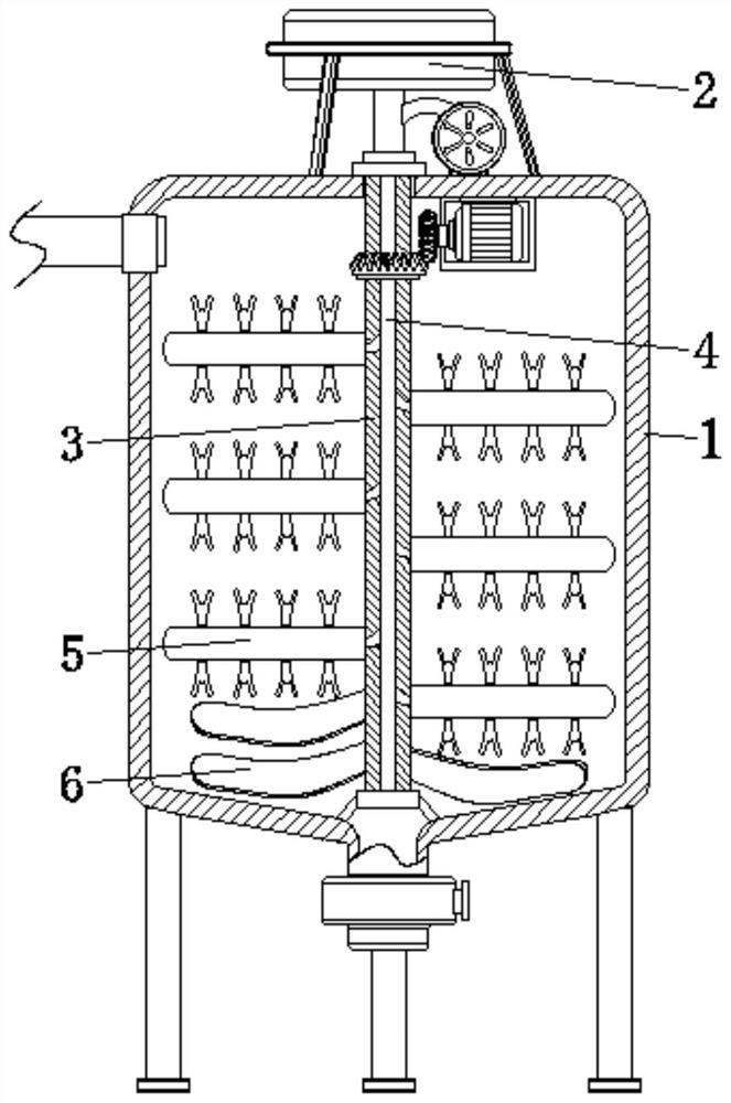 Building sewage chemical treatment device