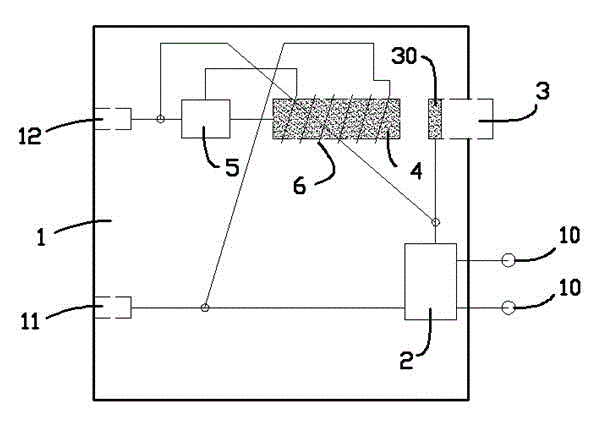 Overcharge-resistant socket outlet