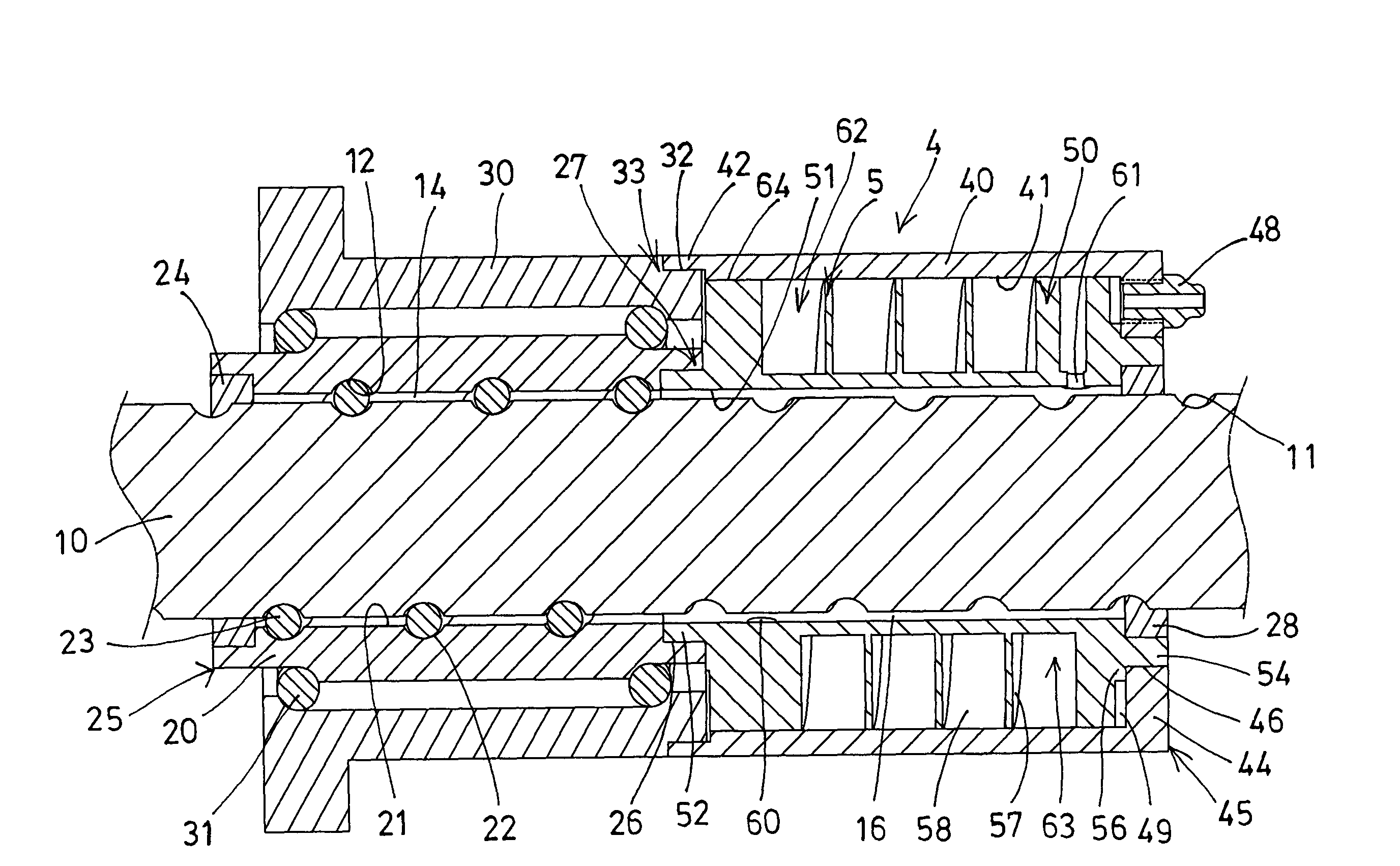 Ball screw device having lubricating device