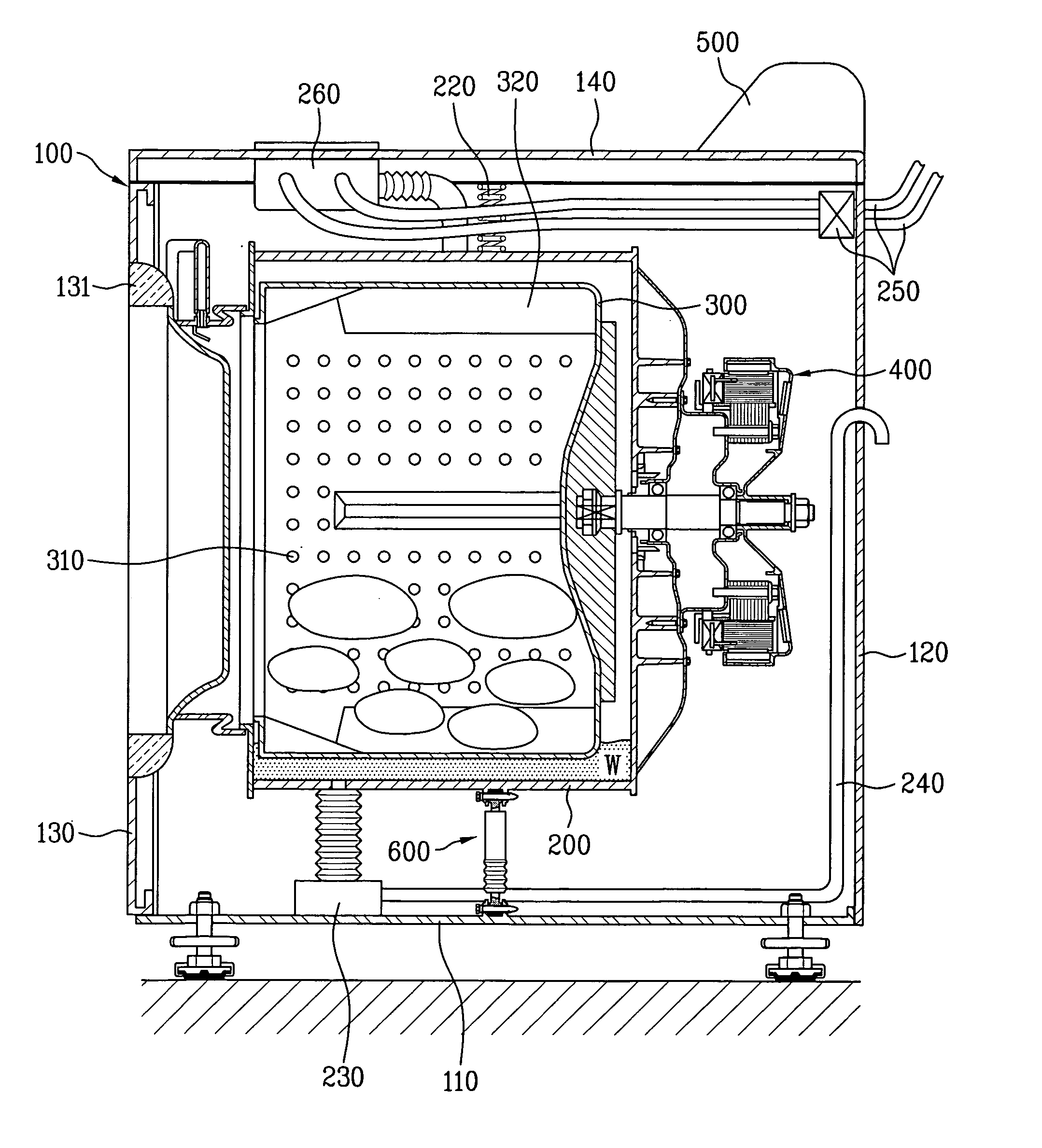 Damper assembly and washing machine using the same