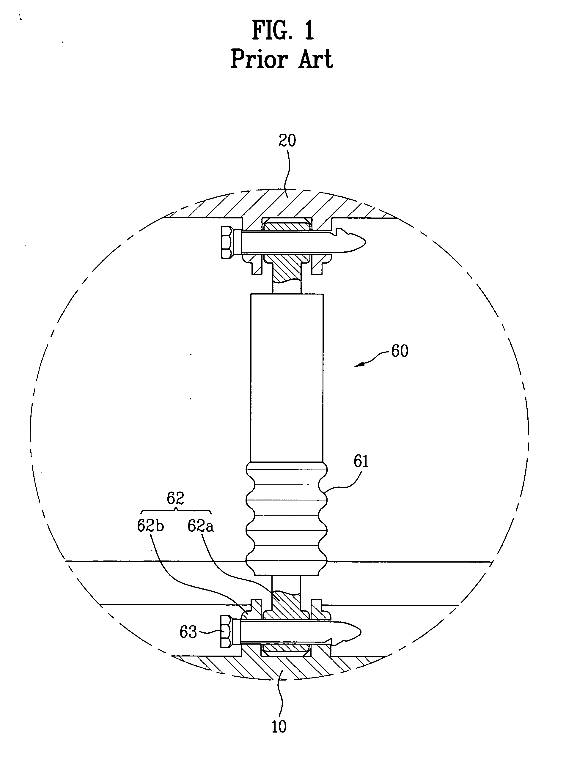 Damper assembly and washing machine using the same