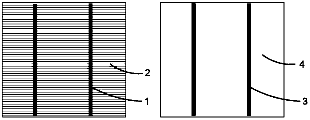 Low-cost back-contact cell production method suitable for mass production