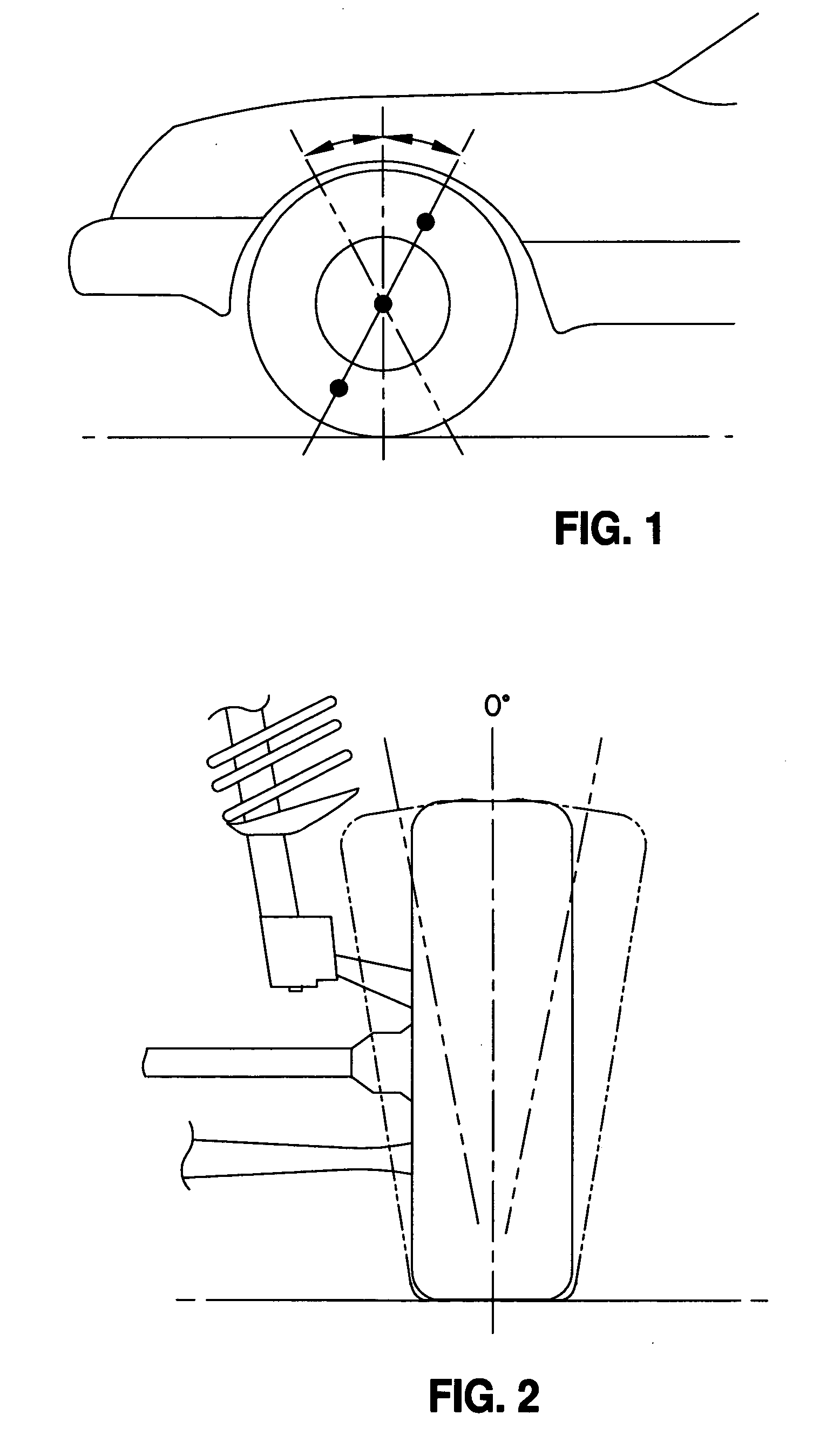 Method and apparatus for determining vehicle wheel geometry