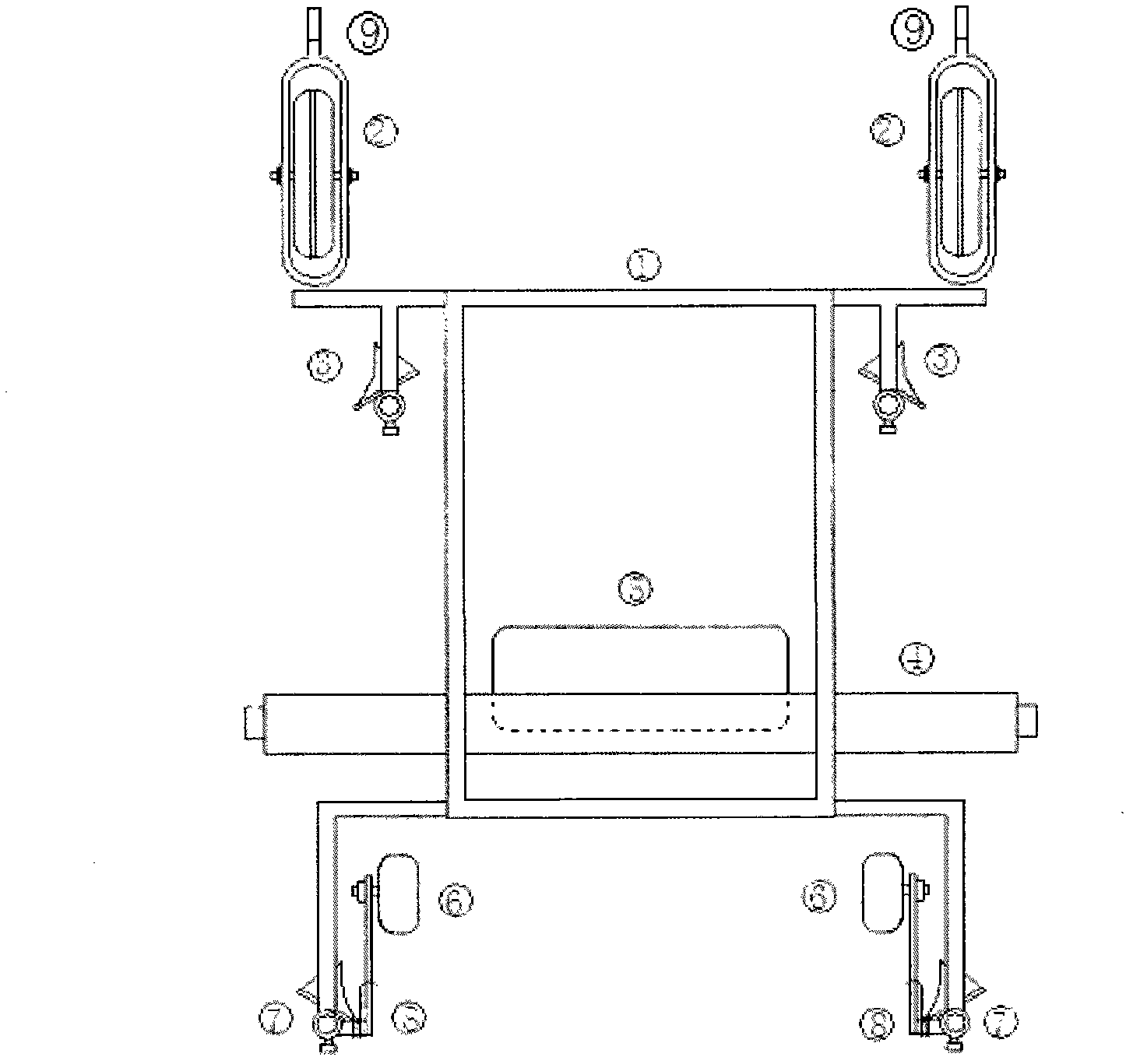 High ridge plastic film mulching machine