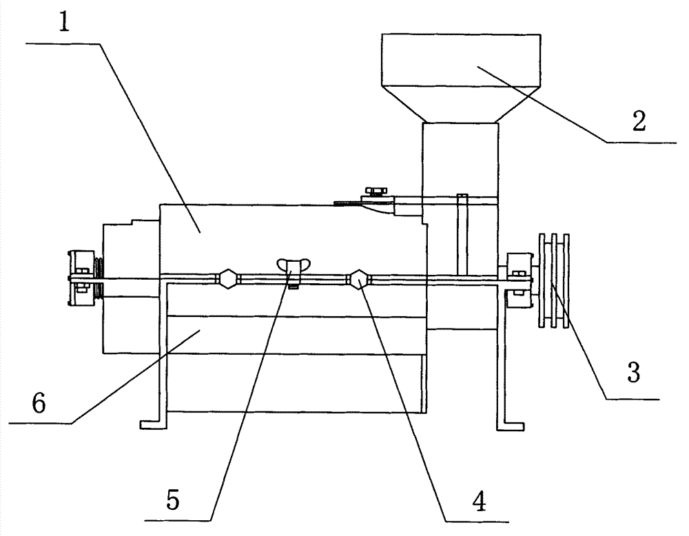 Vertical rice tool device of rice milling machine