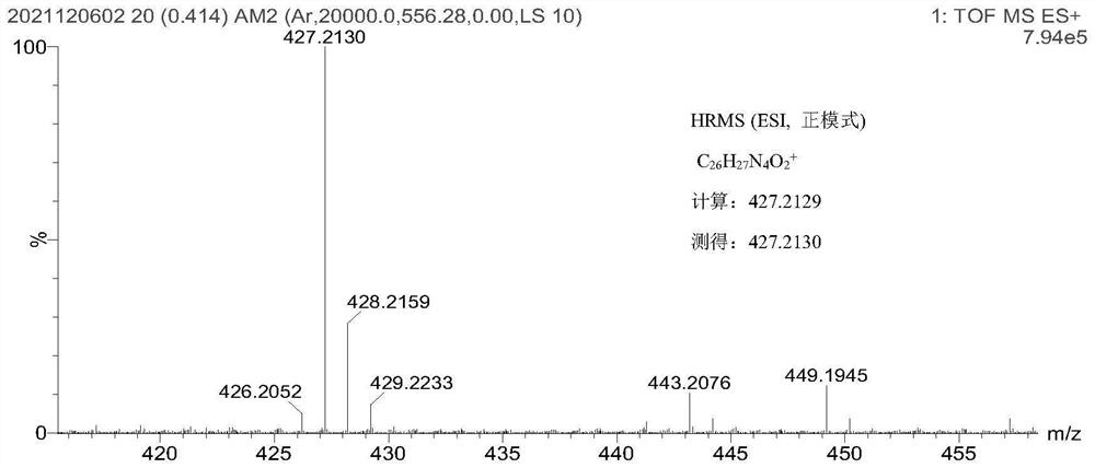 Azaindole-squarylium cyanine dye as well as synthesis method and application thereof