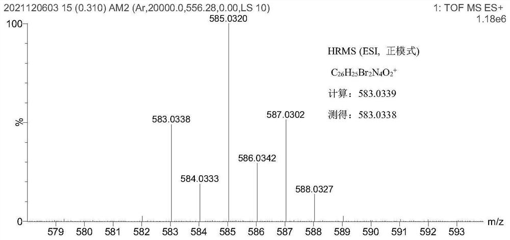 Azaindole-squarylium cyanine dye as well as synthesis method and application thereof